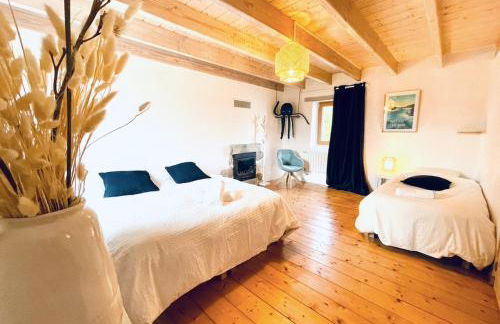 Maison Maillots et Bigorneaux, 15 pers, jacuzzi, 40m de la mer - Foto 33