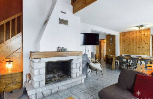 Superbe Duplex Savoyard pour 13 pers. avec Cheminée et Balcons, à 300m des Pistes - FR-1-398-616 - Foto 5