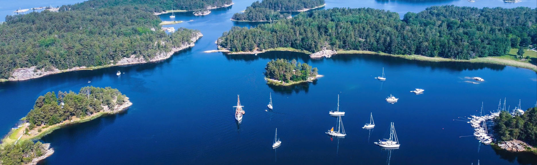 Passeio de barco pelo arquipélago de Estocolmo