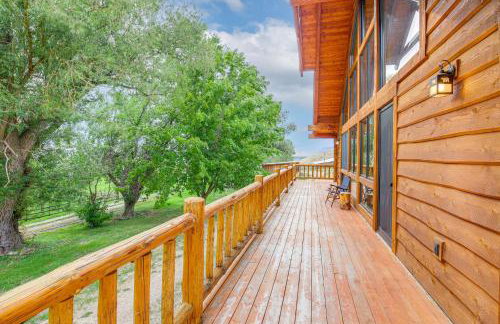 Nordic Style Lodge with Deck on 80 Acres in Arlee - Foto 2