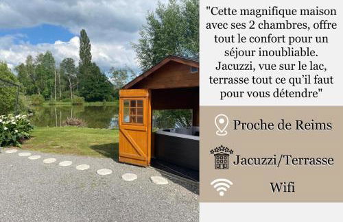 Cottage Le Rosie au bord du lac avec jacuzzi - Foto 8