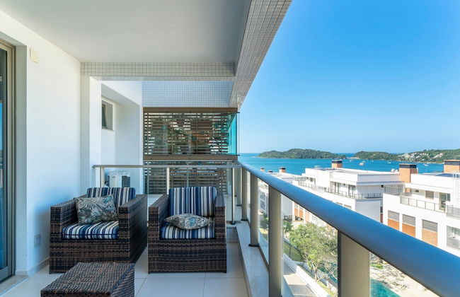 Apto vista mar 4 dormitórios e piscina - Foto 27