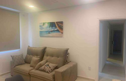 Apto22-Lindo -3 quartos- em Santos-SP com ar condicionado - Foto 10