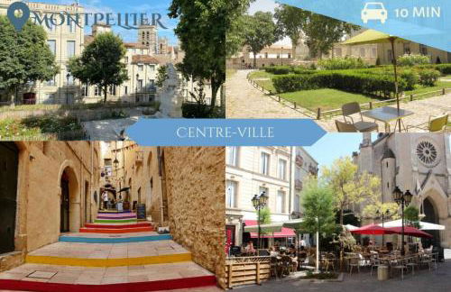 Manon, 2 ch, parking, Tram Croix d'argent au pied, Sleep-in-Montpellier - Photo 32