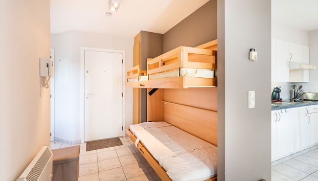 Apartment in Koksijde Near the Sea - Foto 2, Habitación