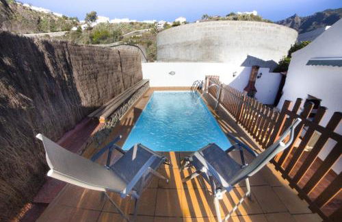 Vivelorural casa Tunte 1, piscina y terraza - Foto 11