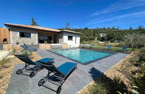 Villa la crozette 4 étoiles, climatisée avec grande piscine - Foto 20