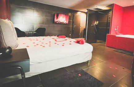 Le Confiden'spa Loft 55m2 Jacuzzi - Billard - Cheminée - Terrasse - Foto 11