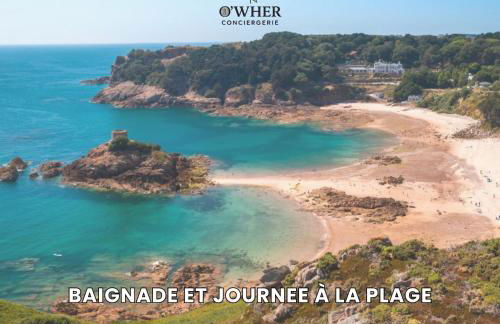 Granville 6 pers, proche gare-mer-centre, jardin - Foto 34