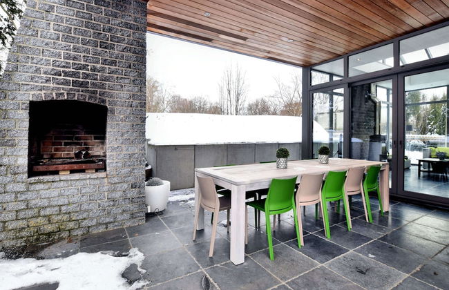 Luxurious Holiday Home in Courtil with Hot Tub - Foto 34