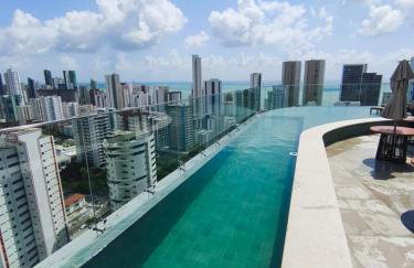 Flat Luxo em Boa Viagem perto de Restaurantes e do Aeroporto - Foto 14