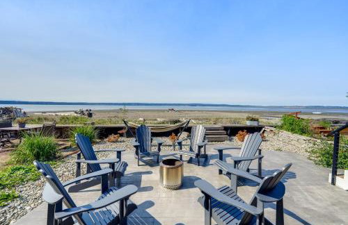 Coastal PNW Home on Swimmable Beach with Hot Tub! - Foto 1