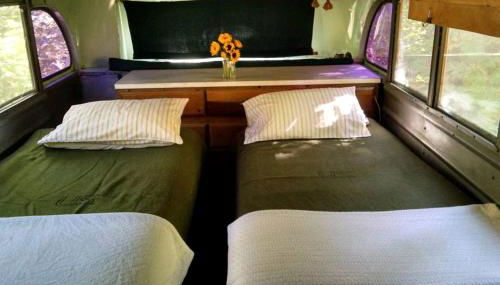 Unique Renovated School Bus for Camping in the Klamath National Forest, California - Foto 4