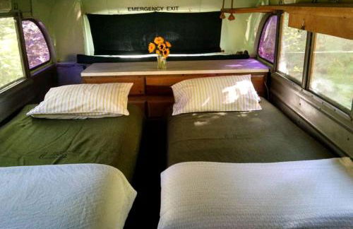 Unique Renovated School Bus for Camping in the Klamath National Forest, California - Foto 4