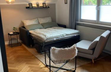 Kaffee, Klima, Klappsessel - Zentrale FeWo für 5 Gäste, Nähe Bahnhof - Photo 3