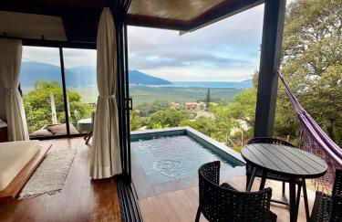 Piscina, vista e conforto no sul da ilha de floripa - Foto 1