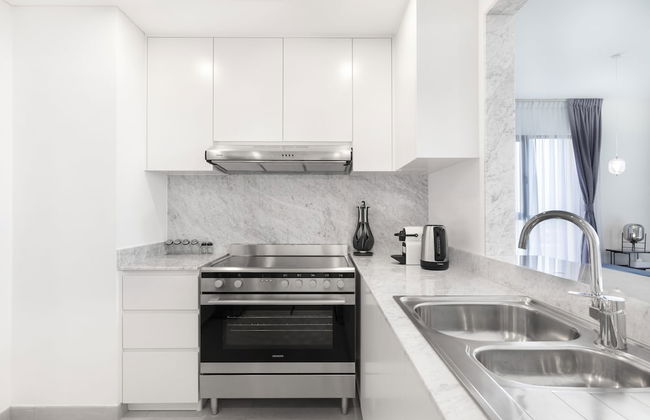 Maison Privee - Exclusive Luxury 3BR Apt with scenic views of Burj Al Arab - Foto 20