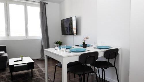 Le 3 Chambres Parking Proche Tram - Foto 3