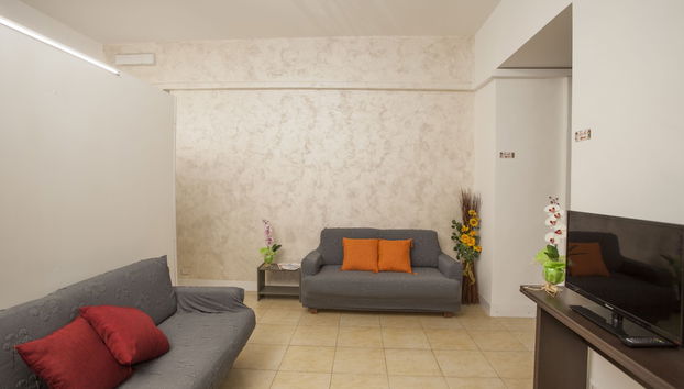 Coin salon dans le hall