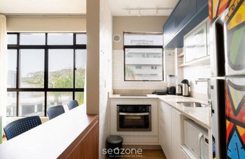 Apto pé na areia com vista p/ mar JBM - Foto 86