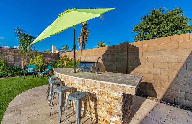 Palm Tree Paradise Heated spa Pool Firepit - Foto 42