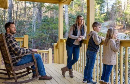 Mountain Cabin Fireplace Views Fire Pit - Foto 44