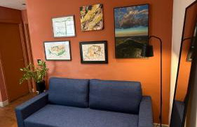 AP contemporâneo com toques industriais, com garden - Foto 8