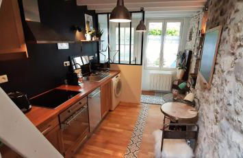 -Parking privé -Maison Entière -Balancoire en intérieur-Coeur historique -La Clef de Honfleur - Foto 31