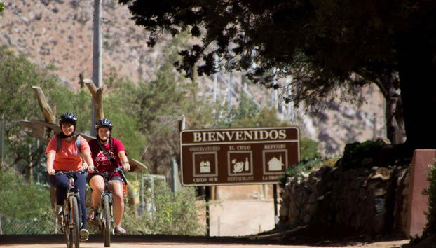 Recorriendo en bicicleta el valle de Elqui