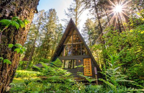 Modern A-Frame Cabin in the Woods - Foto 1