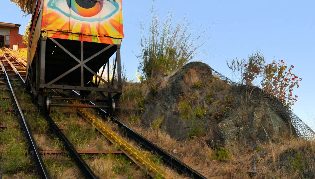 Visite des funiculaires de Valparaiso