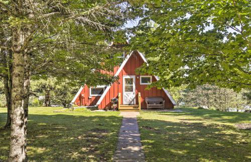 A-Frame Cabin with Private Boat Dock! - Foto 36