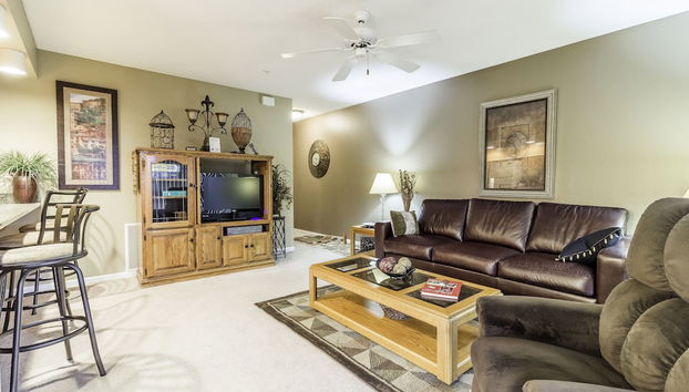 Treehouse Condo Lake Resort - Foto 5, Sala de estar