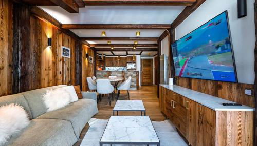 Luxury suite 70m2 balcon courchevel1850 parking - Foto 2