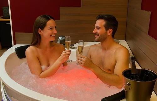 Redroom Spa privatif & nuit romantique à deux - Foto 23