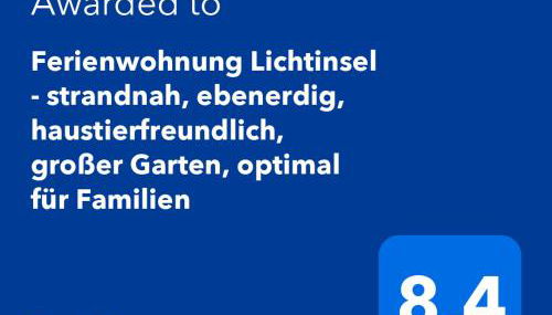 Ferienwohnung Lichtinsel - strandnah, ebenerdig, haustierfreundlich, Terrasse und Garten, viel Platz - Foto 2