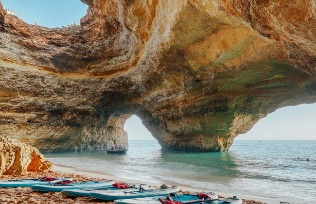 Paddle Boarding in the Benagil Caves - Photo 1