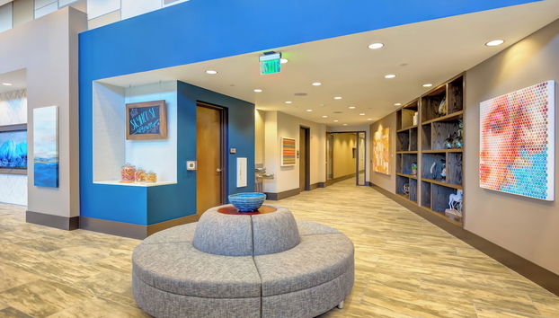 Sitzecke in der Lobby