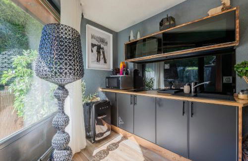 Chalet studio Megève enface des remontées mécaniques et parking gratuit - Foto 11