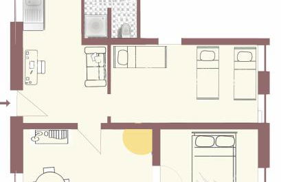 Ferienwohnung Elfriede - WLAN, 2 Bäder, Küche, Freisitz, 2 Parkplätze, im Ortskern - Foto 19