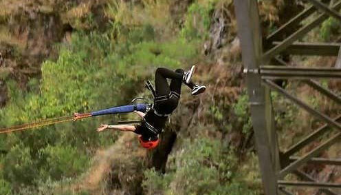 Puenting en Baños de Agua Santa