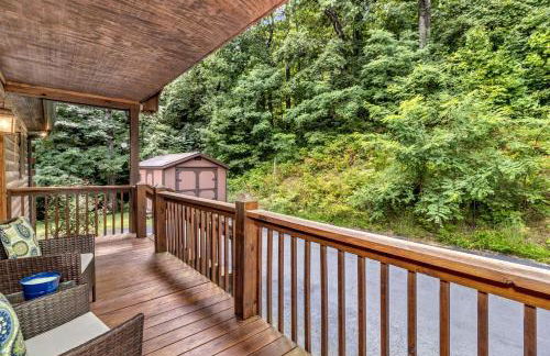 Cozy Mountain Cabin with Long-Range Views near Waterfall Park in Old Fort, NC - Foto 42