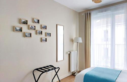 "STARRY in SO" 47m2, parking gratuit, rue calme et arborée, METRO 10 min, Stade de France 24min à pied - Foto 5