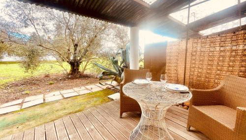 CHEZ BABOU studio d'artistes avec piscine, parking - Photo 5, Garden, Garden view