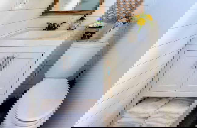 Yellow Blue Elegant Container Tiny House - Foto 43