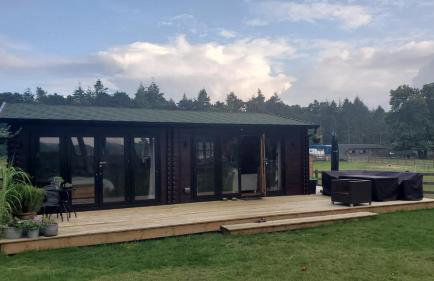 The Retreat 1 bed cabin in the woods - Foto 14