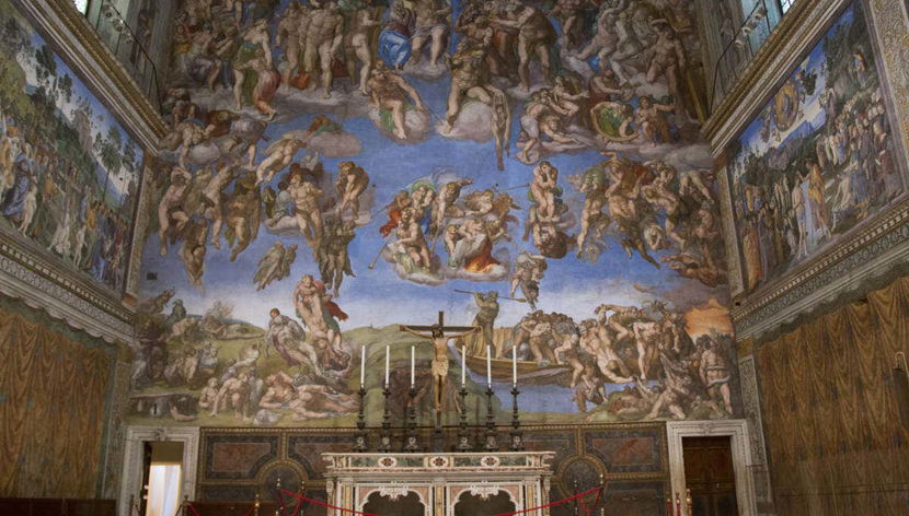 Michelangelo's "Final Judgement"