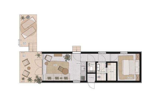 Wellness Lodge With Sauna on a Holiday Park - Photo 8