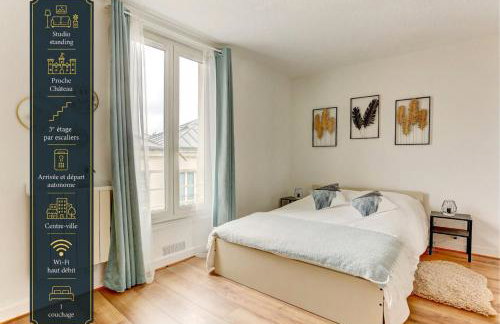 Le Courcillon Calme, Cour privée & Proche Château - Foto 2