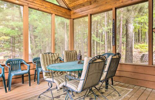 Waterfront Lake Tomahawk Cabin with Game Room! - Photo 32